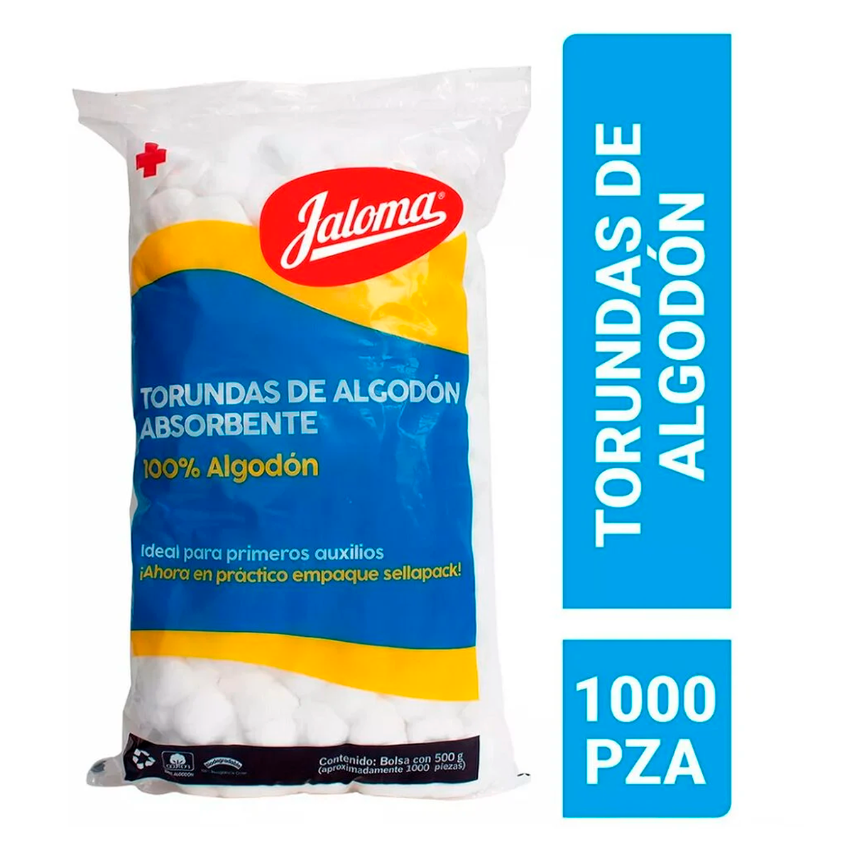 Algodon Jaloma Torundas 500 GRS