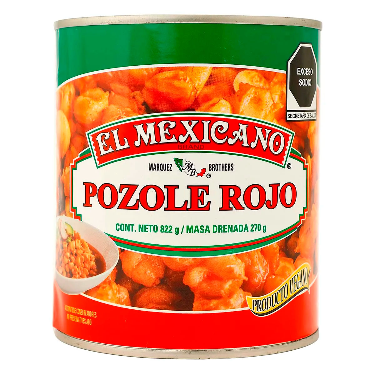 Maiz El Mexicano Pozole Rojo 822 GRS