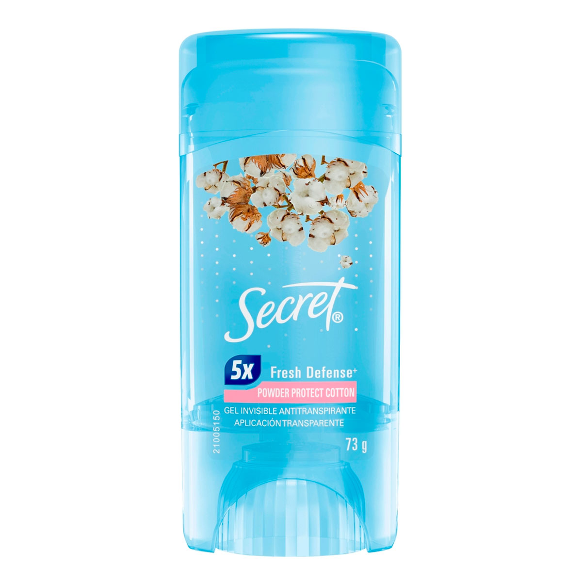 Desodorante Secret Gel Clear Cotton Mujer 73 GRS