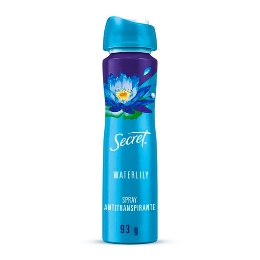 Desodorante Secret en Aerosol Waterlily Mujer 93 GRS