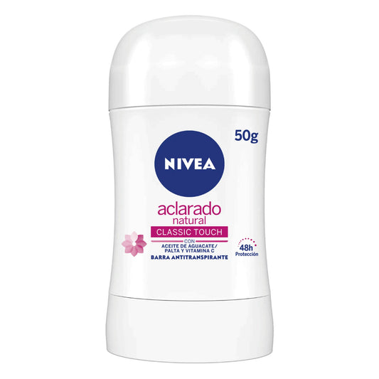 Desodorante Nivea Aclarado Rosa Mujer En Barra 50 GRS