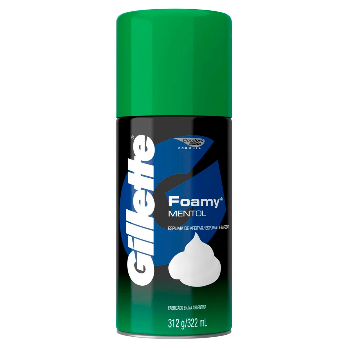 Espuma Gillette Foamy Mentol Gillette 312 GRS