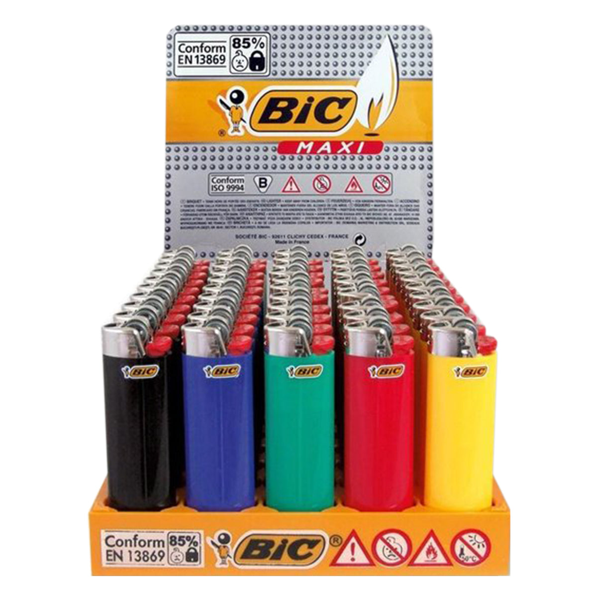 Encendedor Bic De 26 Maxi Clásico 50 PZS