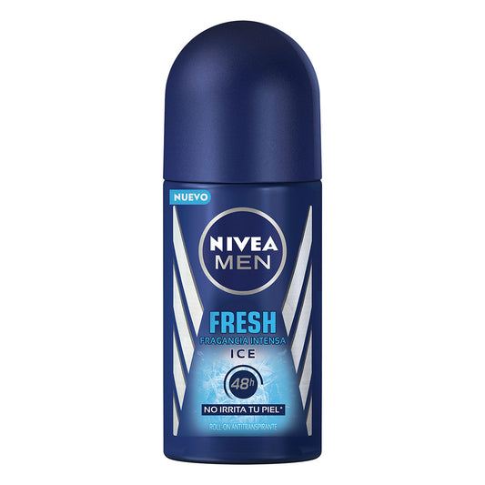 Desodorante Nivea Rol Fresh Ice Hombre Antitranspirante 50 MLL