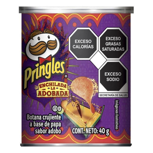 Botana Papas Pringles Adobada 40 GRS