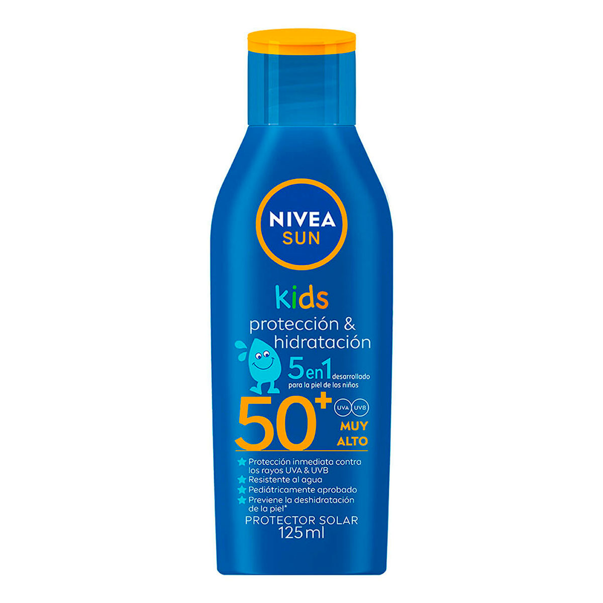 BLOQUEADOR NIVEA KIDS FPS50 125 MLL