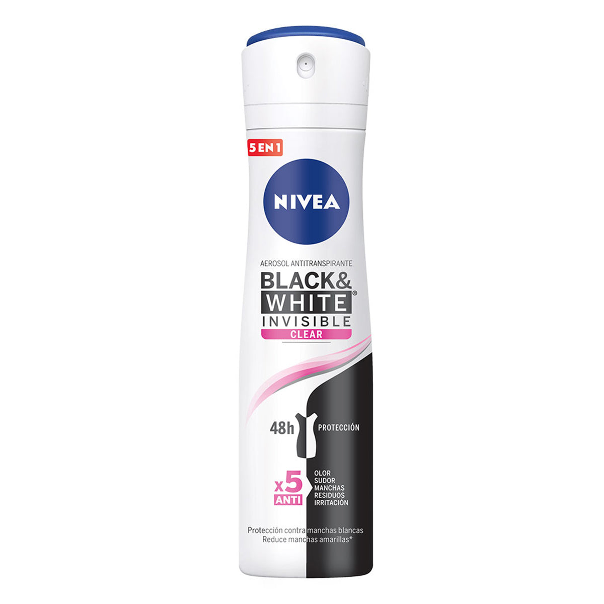 Desodorante Nivea Invisible Aerosol Clear Mujer 150 MLL