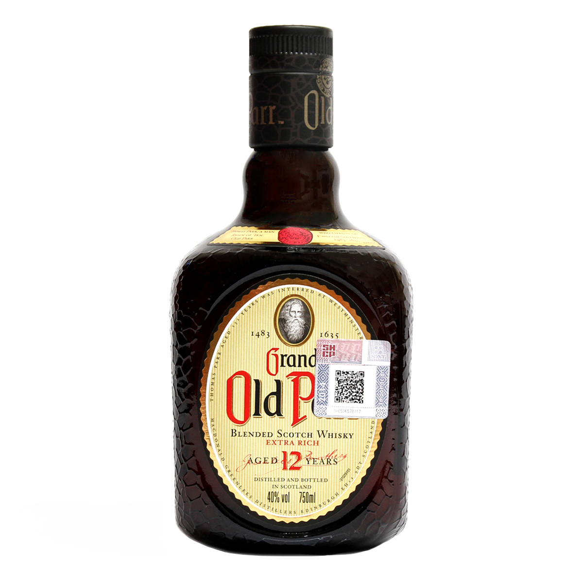Whisky Grand Old Parr 12 Años 750 MLL