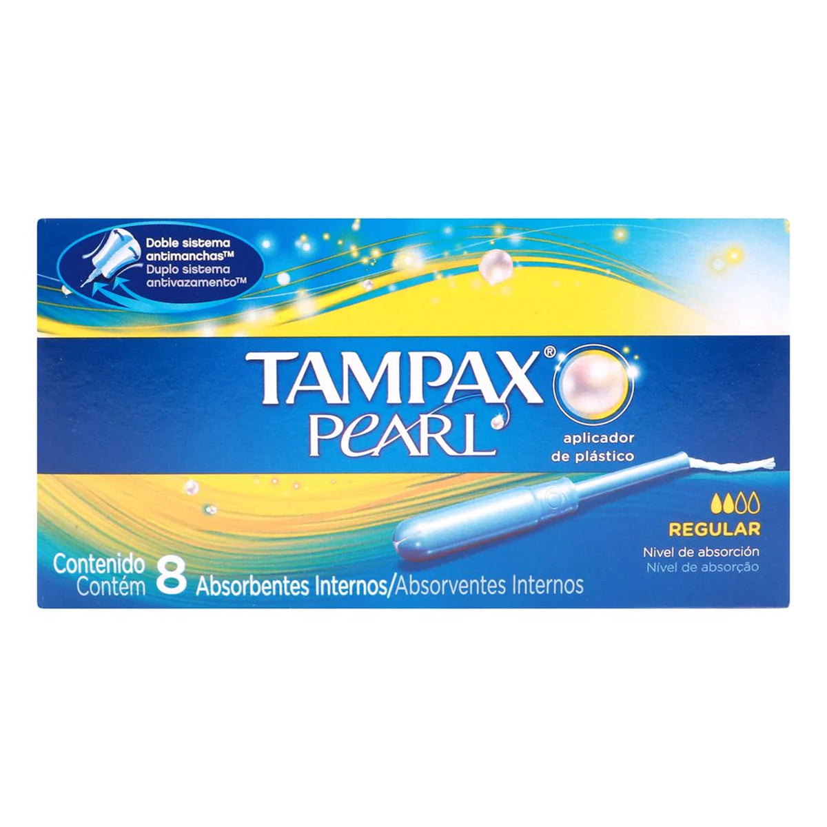 Tampones Tampax Pearl Regular 8 PZS