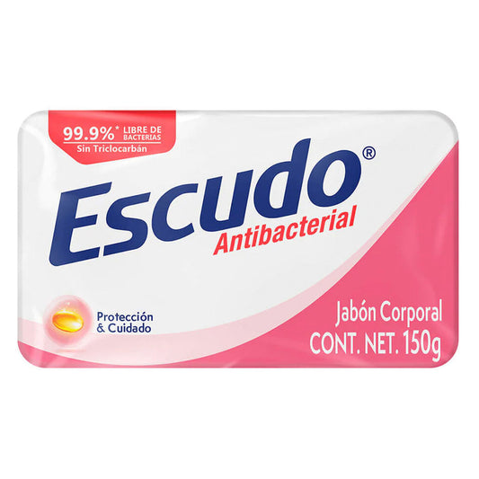 Jabón De Tocador Escudo Rosa 150 GRS