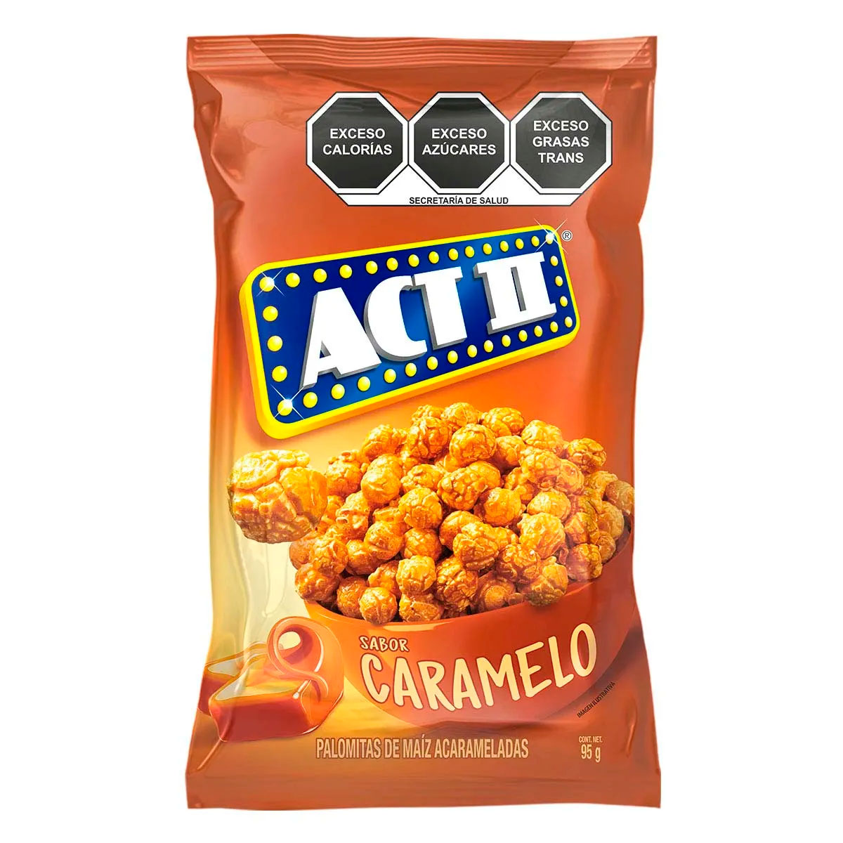 Maiz Act Ii Caramelo 95 GRS