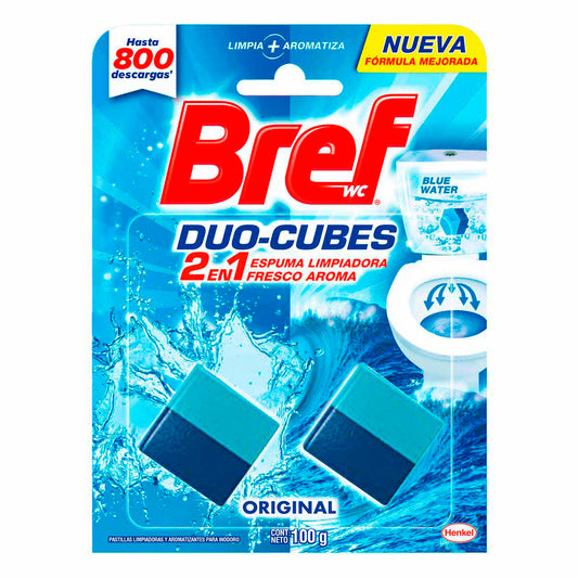 Pastilla Wc Bref Cubos Duo 100 GRS