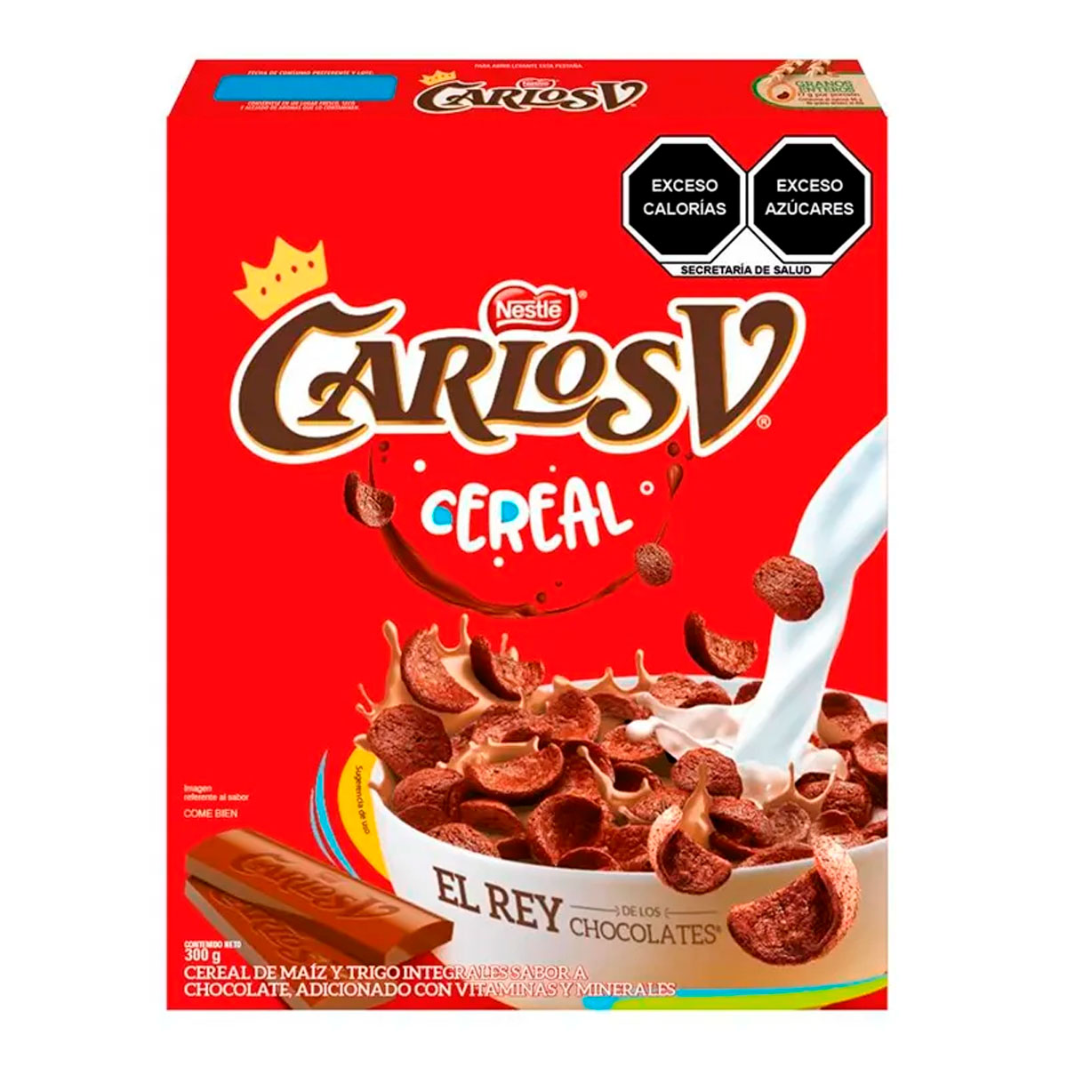 Cereal Nestlé Carlos V Sabor Chocolate 300g