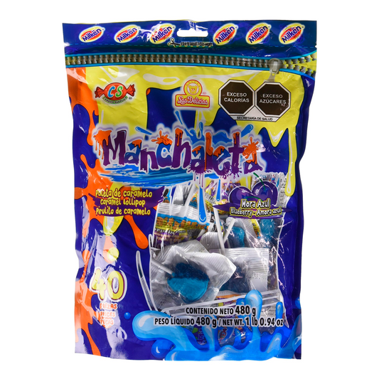Exh Paleta Las Delicias Manchaleta Bls Las Delicias 40 PZS