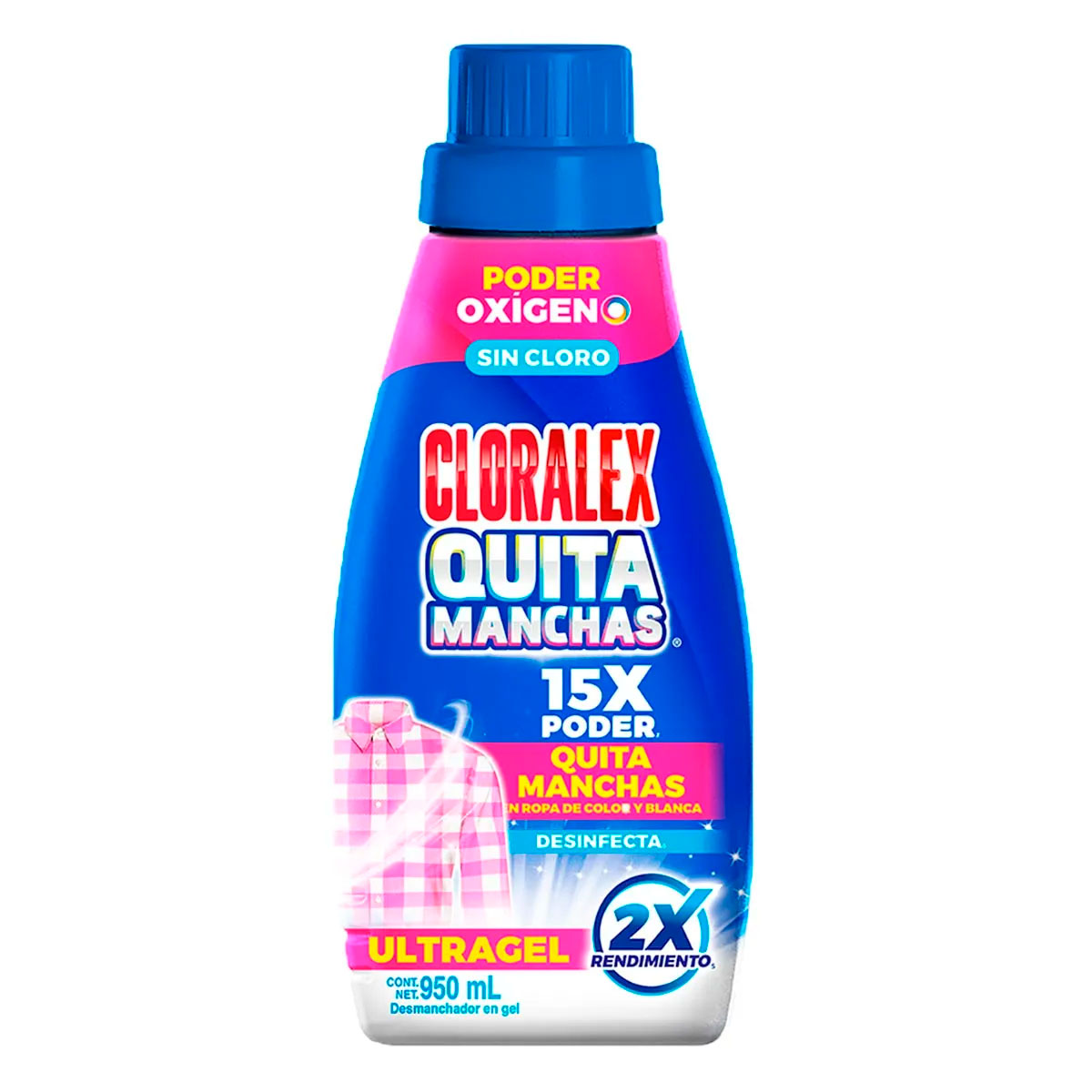 cloralex quitamanchas poder oxigeno 950 MLL