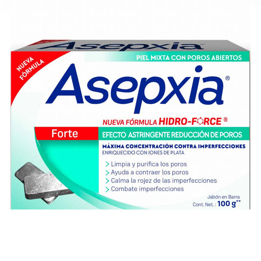 Jabon De Tocador Asepxia Forte 100 GRS