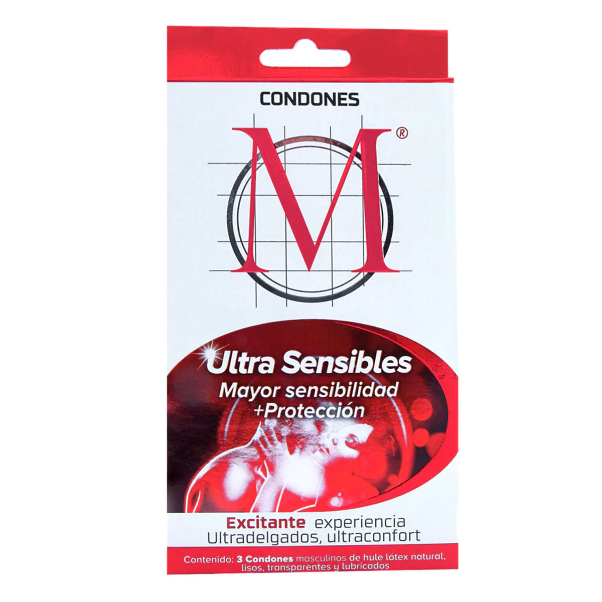 Condón M Ultra Sensibles 3 PZS