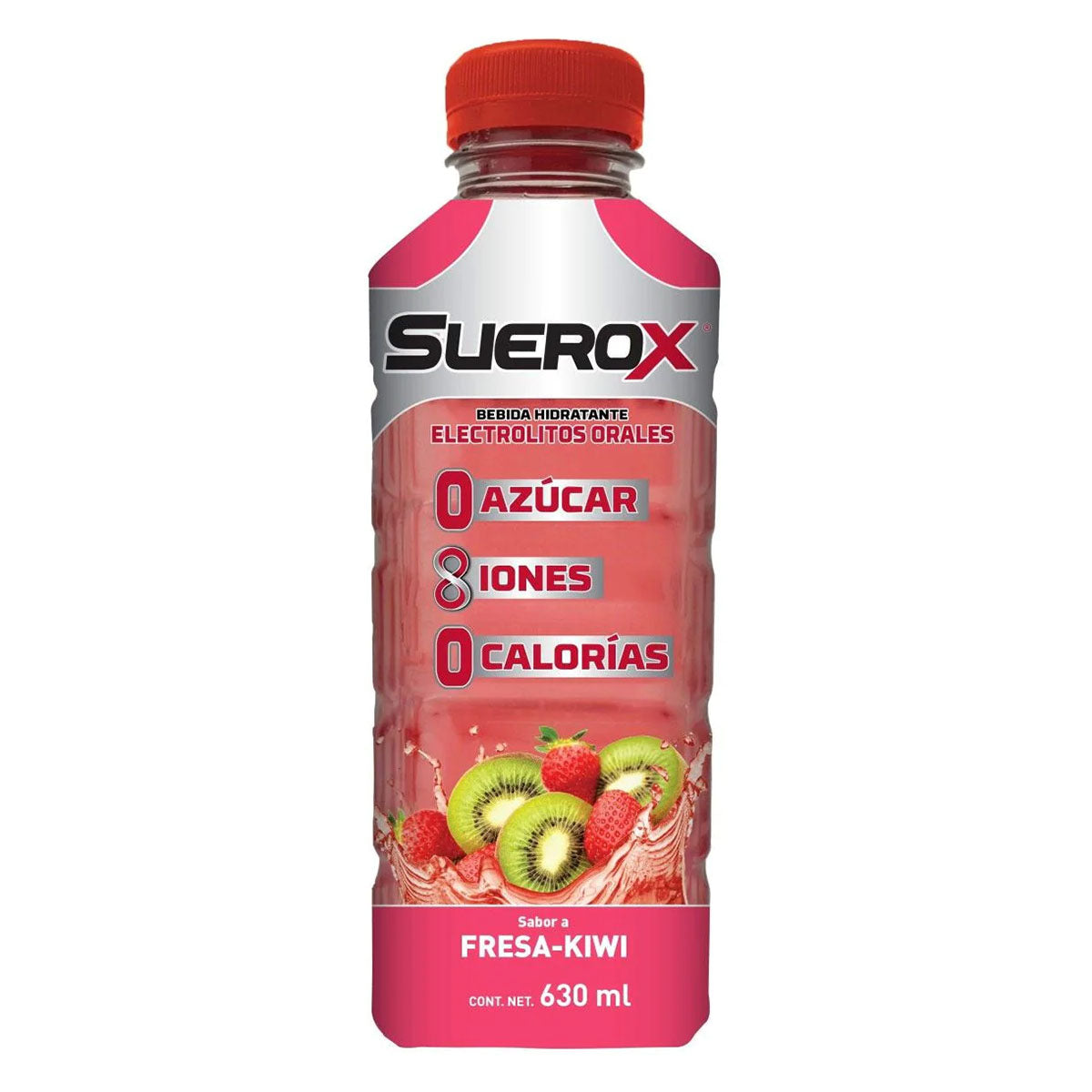 Suero Suerox 8 Iones Fresa Kiwi 630 MLL