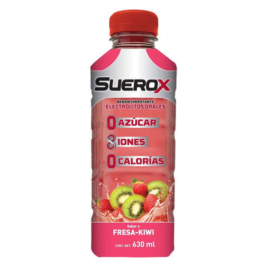 Suero Suerox 8 Iones Fresa Kiwi 630 MLL