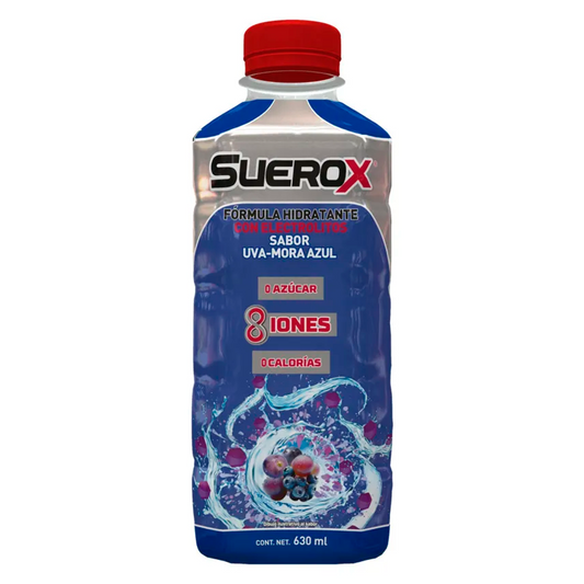 Suerox 8Iones Uva Mora Azul Suerox Uva 630 MLL