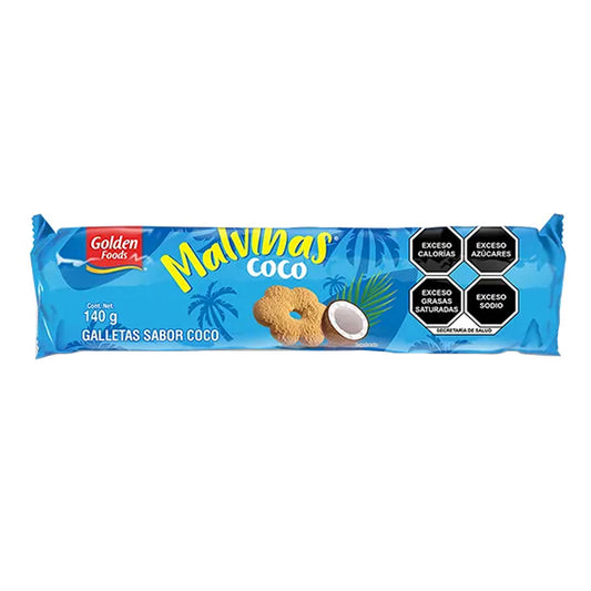 Galletas Malvinas Coco 140 GRS