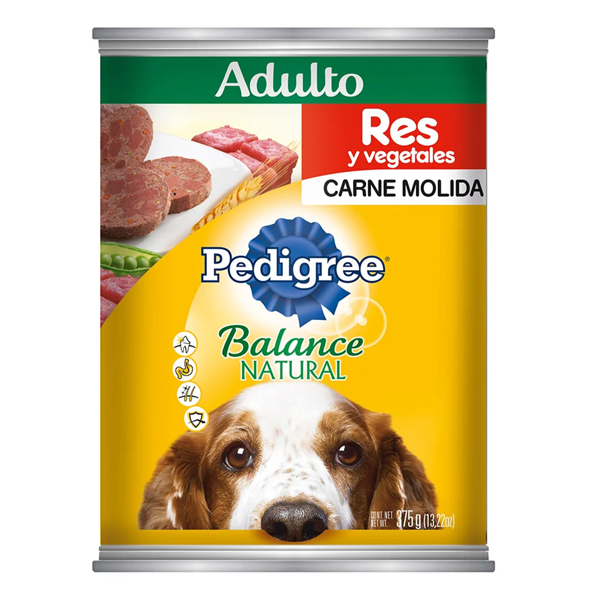 Lata Pedigree Adulto Balance Natural 375 GRS