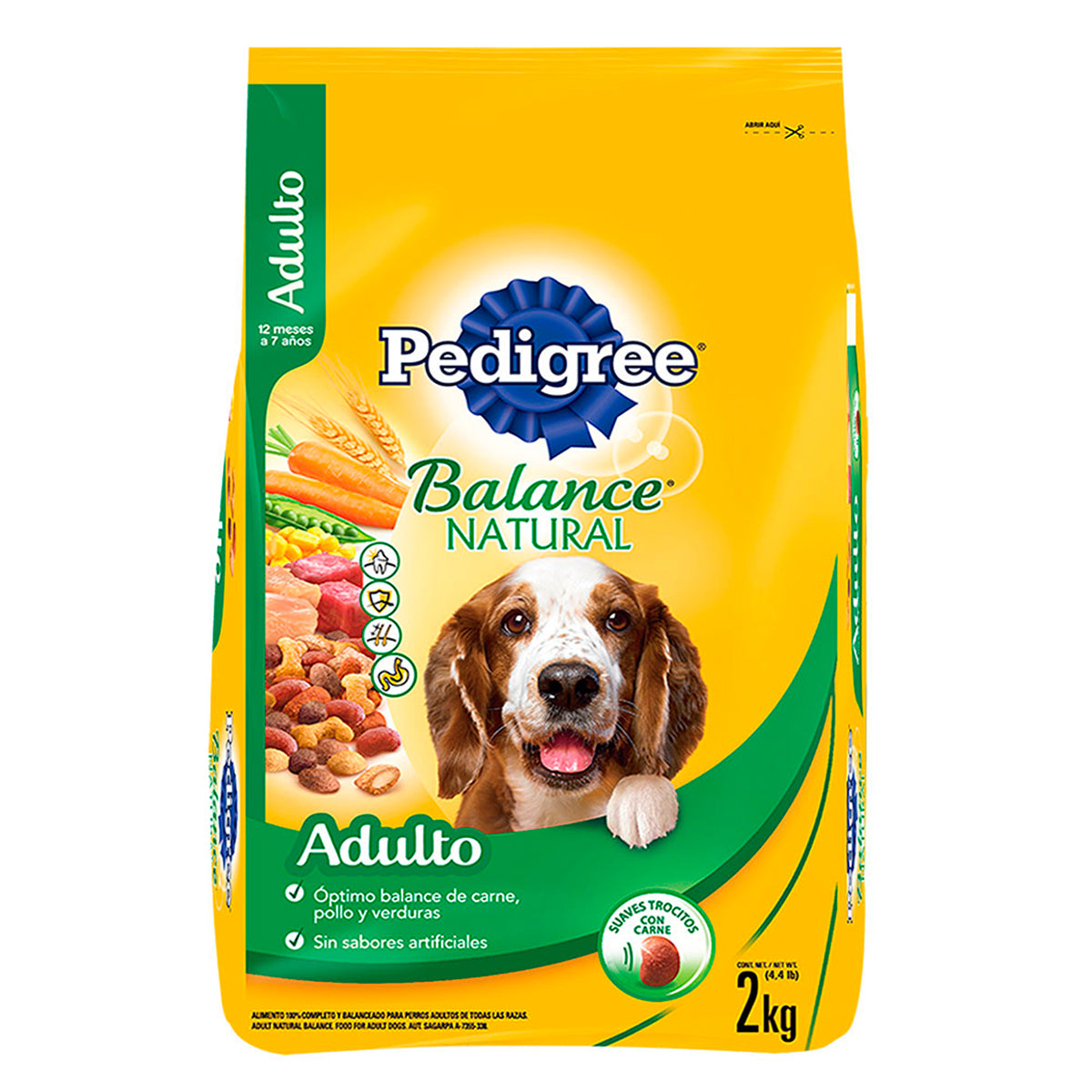 Croquetas Pedigree Balance Natural 2 KGS