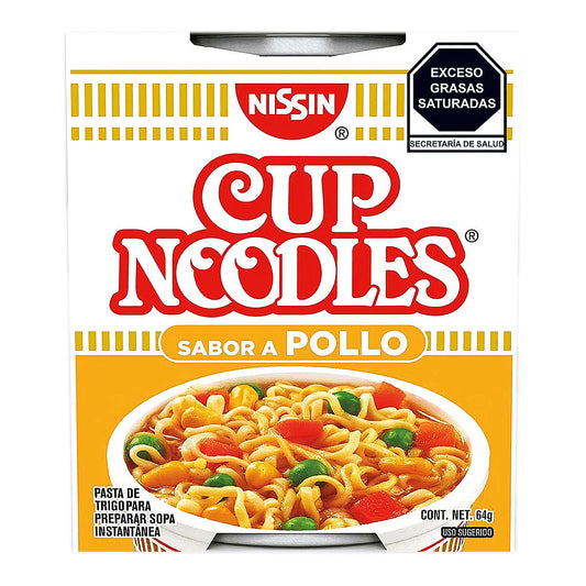 Sopa Instantánea Nissin Pollo 64 GRS