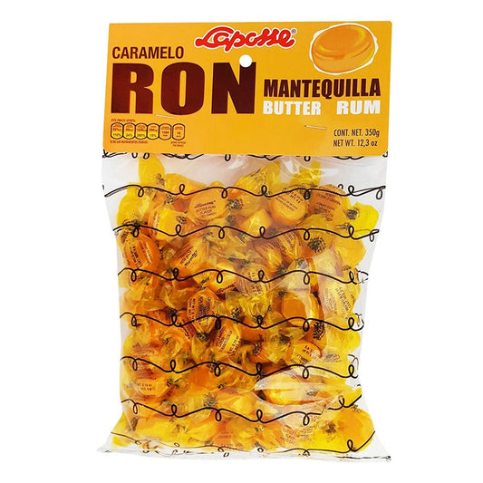 Caramelo Laposse Ron Mantequilla 350 GRS