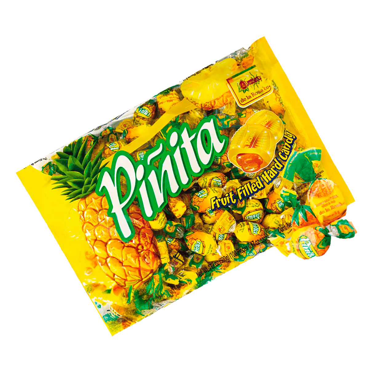 Caramelo Relleno Piña De La Rosa 500 GRS – Basicos