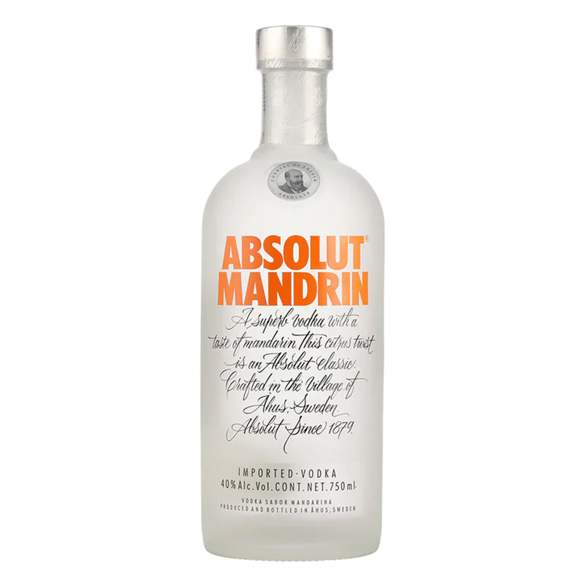 Vodka Absolut Mandarina 750 MLL