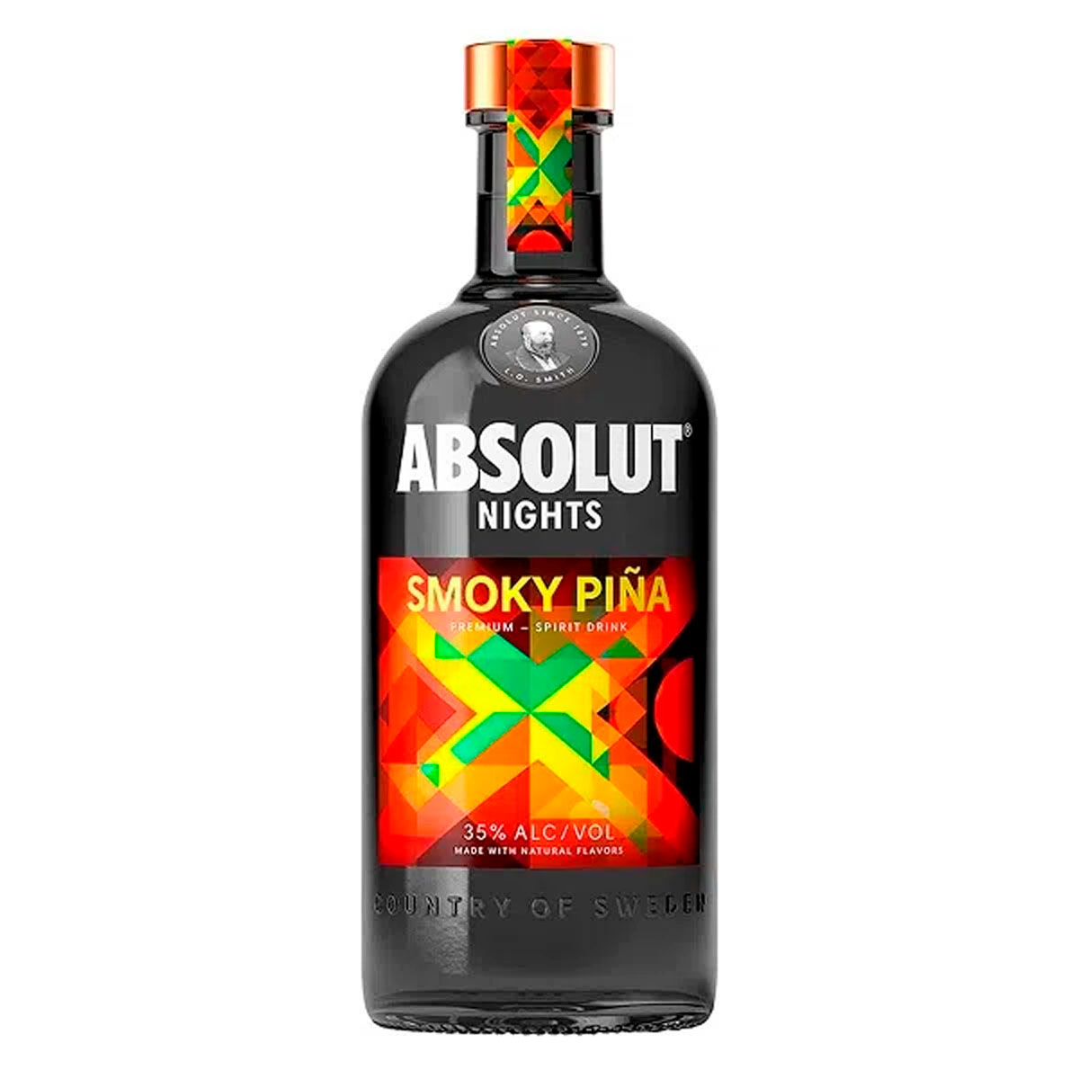 Vodka Absolut Smoky Piña 700 MLL