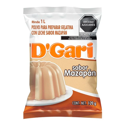 Gelatina Gel DGari Leche Mazapan DGari Mazapan 120 GRS