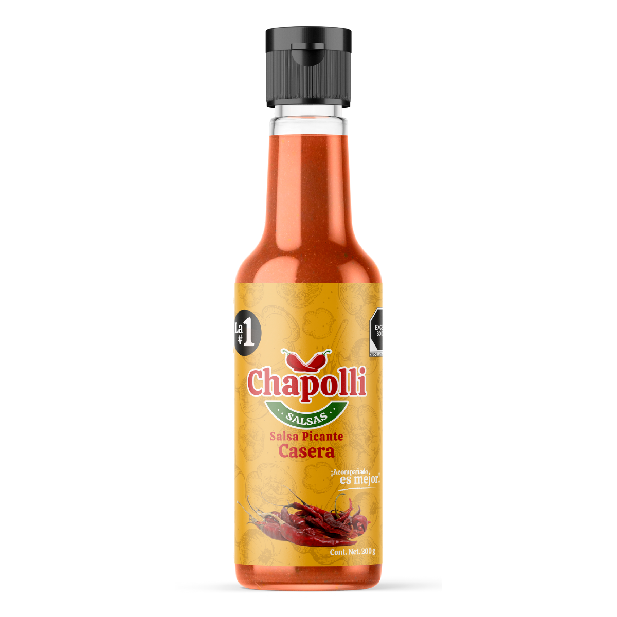 Salsa Chapolli Casera 200 GRS