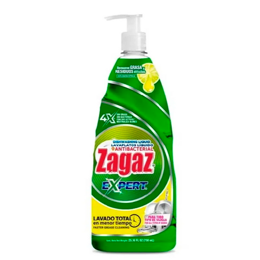 Lavaplat Lavaplatos Liq Zagaz Expert Citrus Zagaz Expert Citrus 750 MLL
