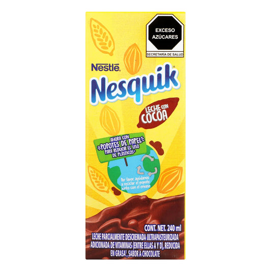 Bebida Nesquik Chocolate 240 MLL