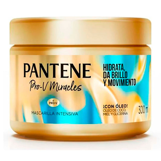 Tratamiento Pantene Hidratacion, Brillo y Movimiento 300 MLL