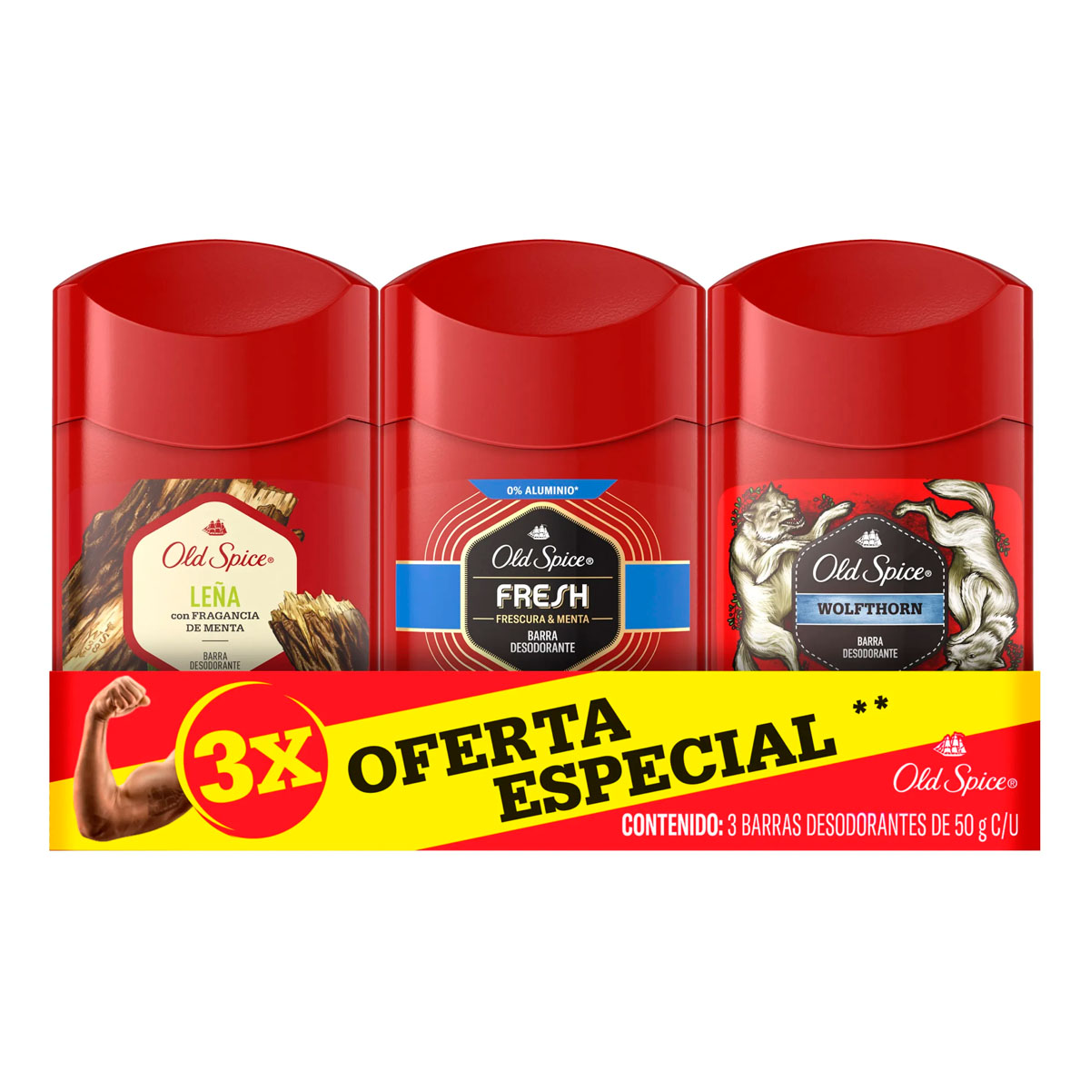 Desodorante Old Spice Stick Surtido Hombre 50 GRS