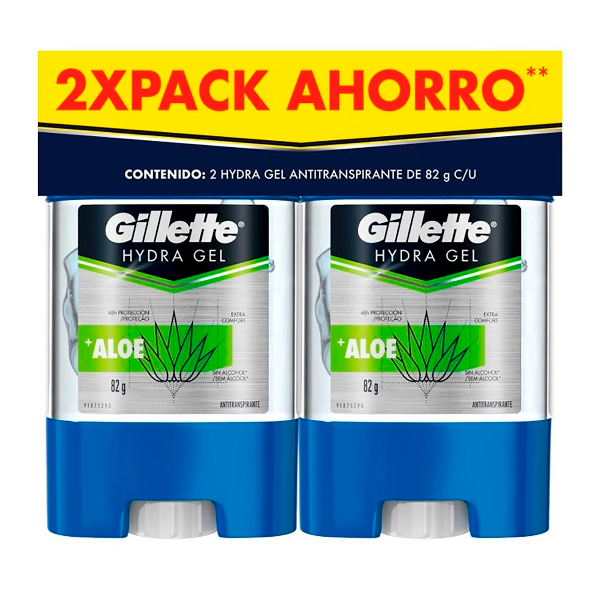 Desodora Exh Deo Gillette Ap Gel Aloe H Gillette Gel Aloe Ap H 82 GRS