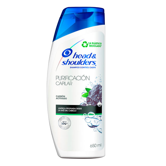 Shampoo Head&Shoulders Carbon Activado 650 MLL