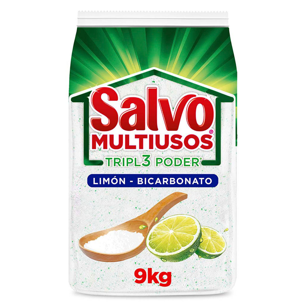 Detergente Salvo Multi Usos De 9 Kilos. 4.5 KGS