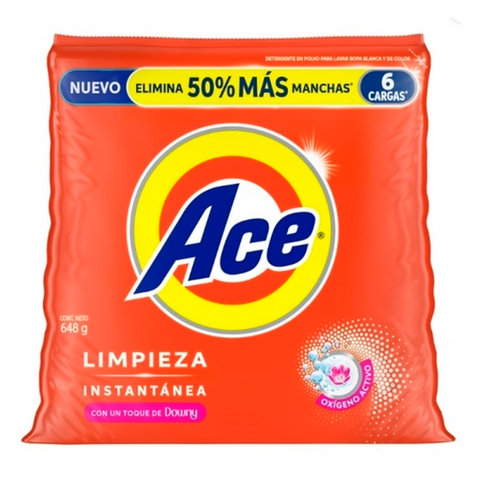 Det Ace C/Downy Plv Ace 648 GRS
