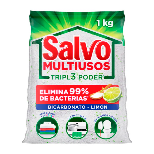 Det Salvo M.Usos Limon Plv+100G Salvo 900 GRS