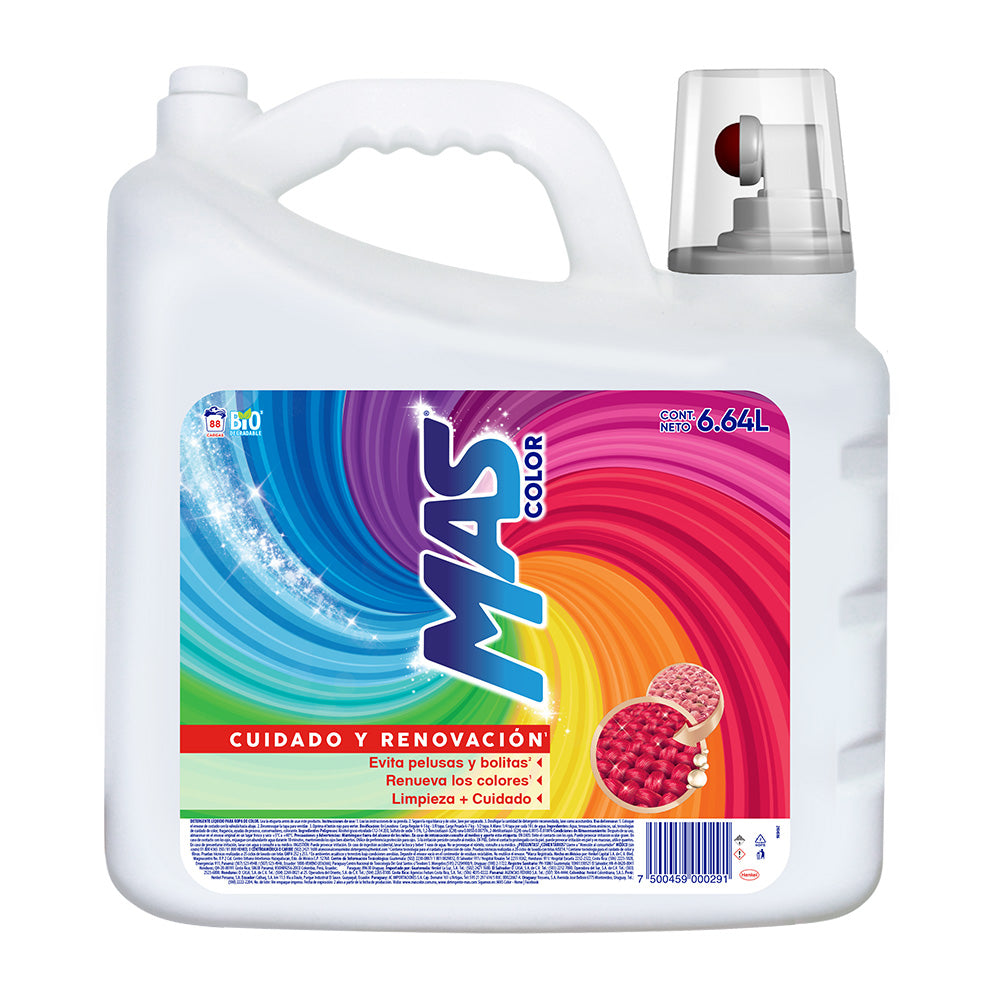 Detergente Líquido Mas Color 6.64 LTS