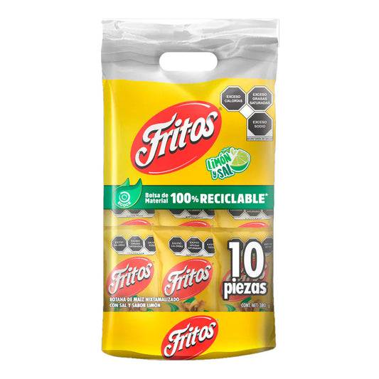 Botana Sabritas Fritos Sal Limon 38 GRS