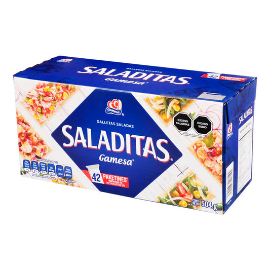 GALLETA GAMESA SALADITAS 504 GRS