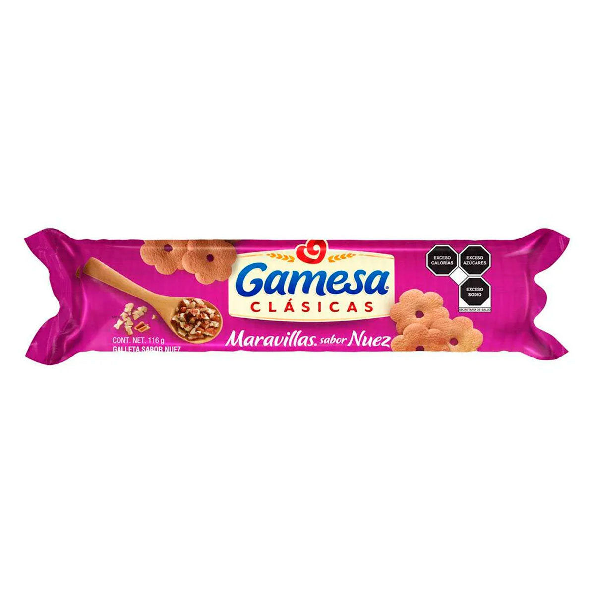 Galleta Gamesa Maravillas Nuez 116 GRS