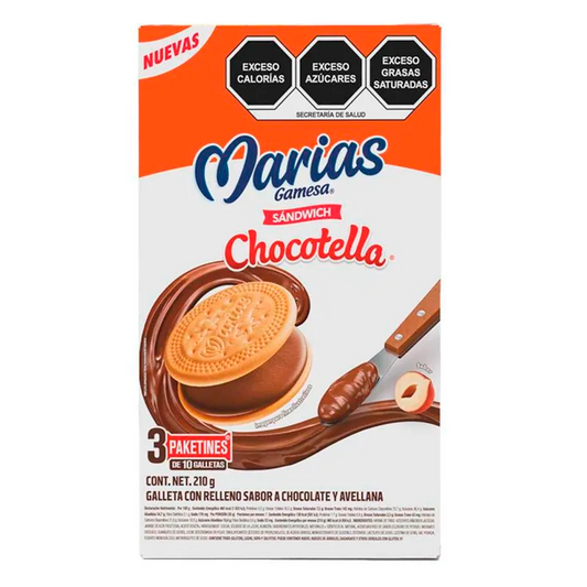 Gall Gamesa Marias Chocotella Gamesa 7500478040254 210 GRS