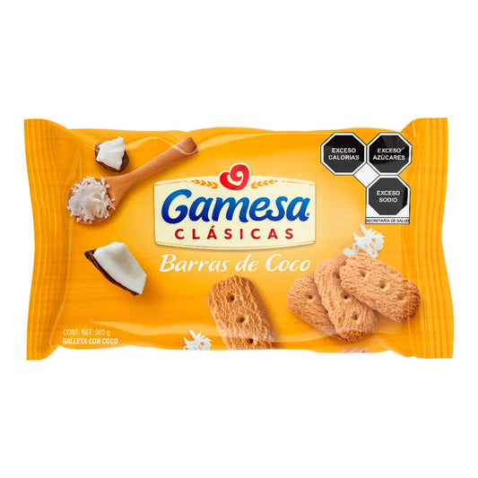 Galletas Gamesa Barras De Coco 365 GRS