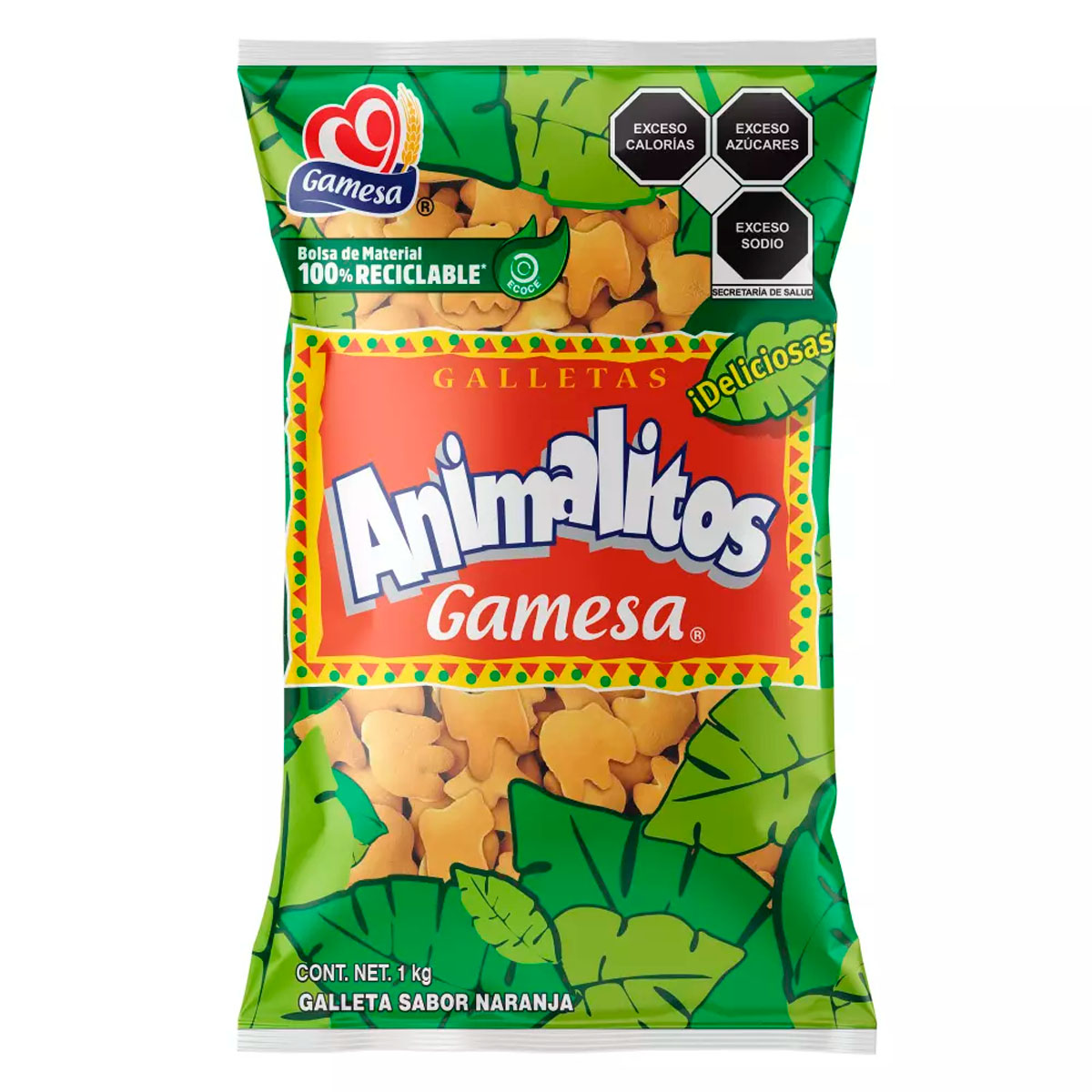 Galleta Gamesa Animalitos 1 KGS